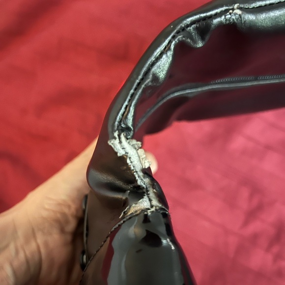 Black knee high boots with button detailing Steampunk - Picture 3 of 6